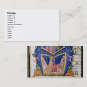 Carte De Visite Initiale "A" De de Corale/Graduale no.5 (Devant / Derrière)