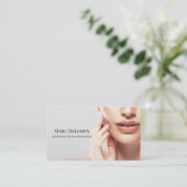 Carte De Visite Injecteur d'infirmière esthétique Chirurgien esthé (Debout devant)