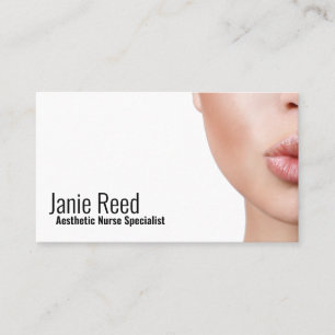 Carte De Visite  Injecteur Esthétique Infirmière Chirurgie Plastiq