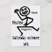 Carte De Visite Insecte de Waynes oct. - customisé (Dos)