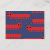 Carte De Visite Insecte - potelé (Dos)