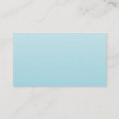 Carte De Visite Insertion de feuillets de couches modernes (Dos)