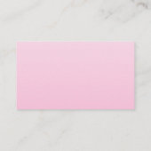 Carte De Visite Insertion de feuillets de couches modernes (Dos)