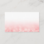 Carte De Visite Insertion de médias sociaux Merci (Dos)