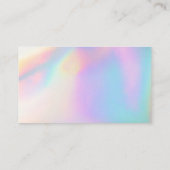 Carte De Visite Insertion de supports créatifs par changement de c (Dos)