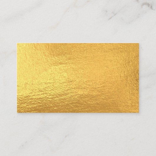 Carte De Visite Insertion multimédia Gold Trendy (Dos)