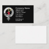 Carte De Visite Insigne de crête de Colquhoun (Devant / Derrière)