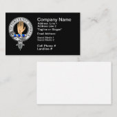 Carte De Visite Insigne de la crête de Lamont (Devant / Derrière)