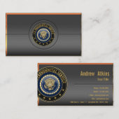 Carte De Visite Insigne de service présidentiel [PSB] Edition spéc (Devant / Derrière)