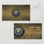 Carte De Visite Insigne de service présidentiel [PSB] Edition spéc (Devant / Derrière)