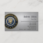 Carte De Visite Insigne de service présidentiel [PSB] Edition spéc (Dos)