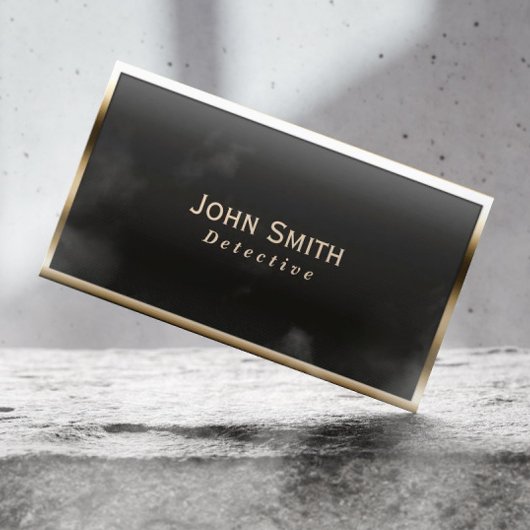 Carte De Visite Inspecteur Royal Gold