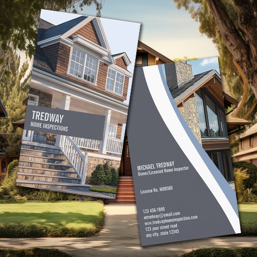 Carte De Visite Inspection à domicile | Inspecteur