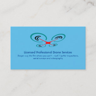 Carte De Visite Inspection des drones et service vidéo, pilote