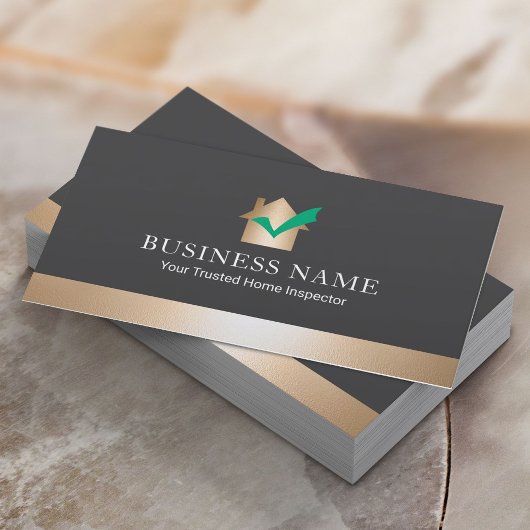 Carte De Visite Inspection immobilière professionnelle