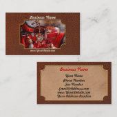 Carte De Visite Inspiration - Camion - En attente d'un appel (Devant / Derrière)