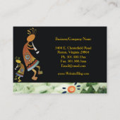 Carte De Visite Inspirationnel artistique Kokopelli (Dos)