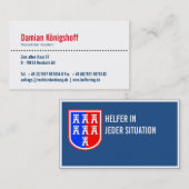 Carte De Visite Inspiré de la Transylvanie (Devant / Derrière)