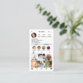 Carte de visite Insta (Debout devant)
