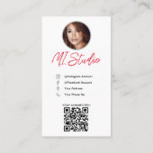 Carte de visite Insta (Dos)