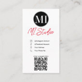 Carte de visite Insta (Dos)