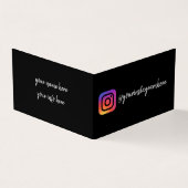 Carte De Visite Instagram (Extérieur)