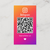 Carte De Visite Instagram (Dos)