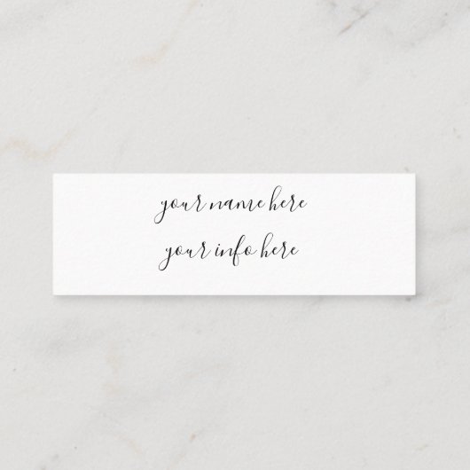 carte de visite instagram (Dos)