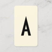 Carte De Visite Instagram Qr Code Moderne Minimal (Devant)