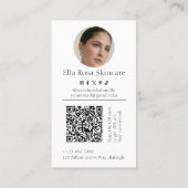 Carte de visite Instagram simple (Dos)