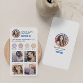Carte De Visite Instagram Social Media Suivre profil Grille photo