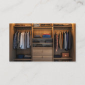 Carte De Visite Installation d'armoire personnalisée (Dos)