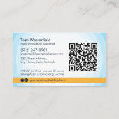 Carte De Visite Installation de panneaux solaires professionnels m (Dos)