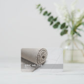 Carte De Visite Installation de tapis (Debout devant)