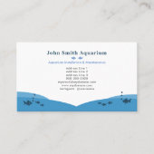 Carte De Visite Installation et entretien des aquariums de poisson (Devant)