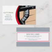 Carte De Visite Installation et maintenance des gouttes (Devant / Derrière)