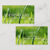 Carte De Visite Installation et réparation du système Sprinkler (Devant / Derrière)