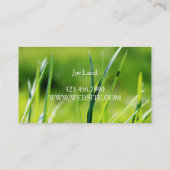 Carte De Visite Installation et réparation du système Sprinkler (Dos)