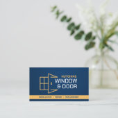 Carte De Visite Installation et réparation professionnelle de fenê (Debout devant)
