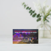 Carte De Visite Installation permanente de la photo LED (Debout devant)