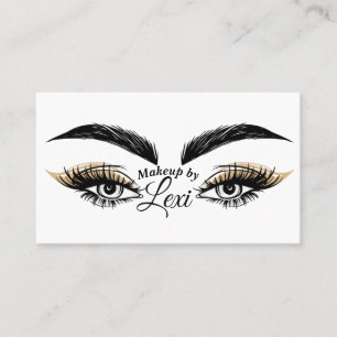 Carte De Visite Institut de Beauté Pretty Eyes Maquillage Cils Ext
