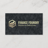 Carte De Visite Institut de finance | Banque | Actions | Fusions (Devant)