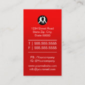 Carte De Visite Institut universitaire des arts martiaux (Dos)