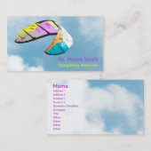 Carte De Visite instructeur au paragraphe - modèle (Devant / Derrière)