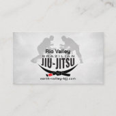 Carte De Visite Instructeur brésilien Jiu-Jitsu (Devant)
