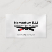 Carte De Visite Instructeur brésilien Jiu-Jitsu (Devant)