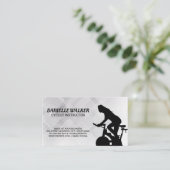 Carte De Visite Instructeur cycliste (Debout devant)