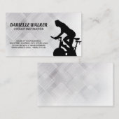 Carte De Visite Instructeur cycliste (Devant / Derrière)