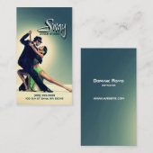 Carte de visite instructeur Dance Studio (Devant / Derrière)