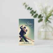 Carte de visite instructeur Dance Studio (Debout devant)